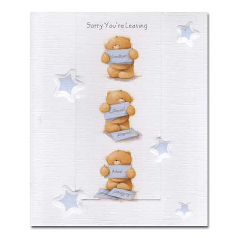 Leaving Forever Friends Card